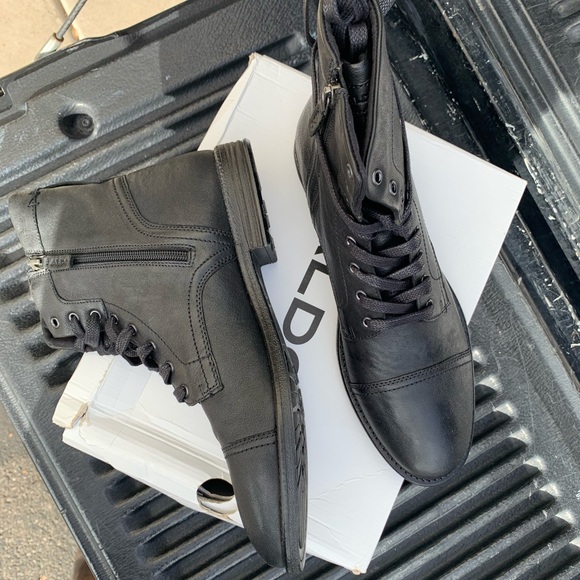 ALDO ADREIN MENS BOOTS NEW IN BOX SIZE 10 - Picture 3 of 5